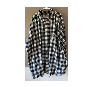 Big & Tall Men’s Foundry Flannel 5XLT NWT